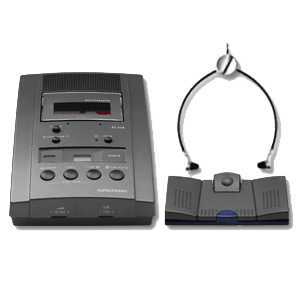 3110T Grundig Microcassette Desktop Transcriber